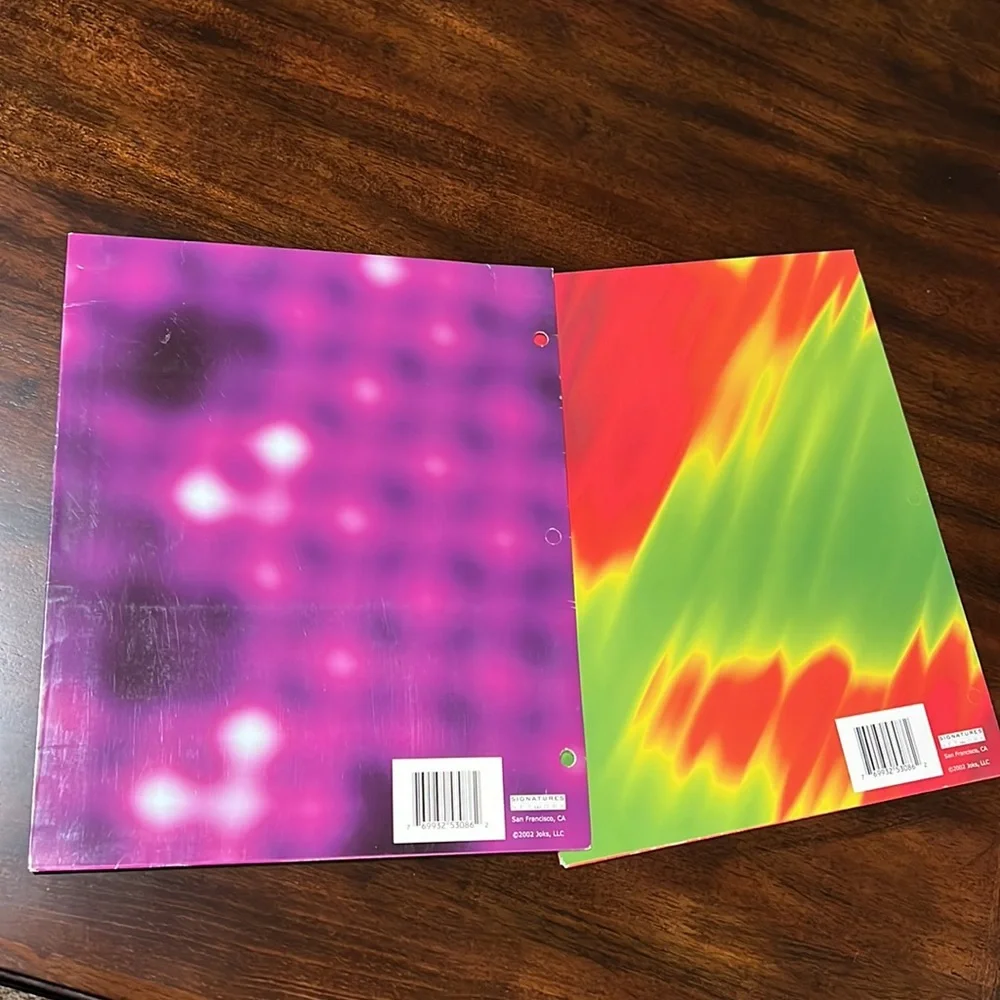 2 Ozbourne Family They Are All Crazy Vintage 2002 Notebook Binder Trapper Keeper